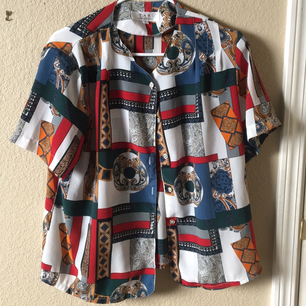 Multi color Button up